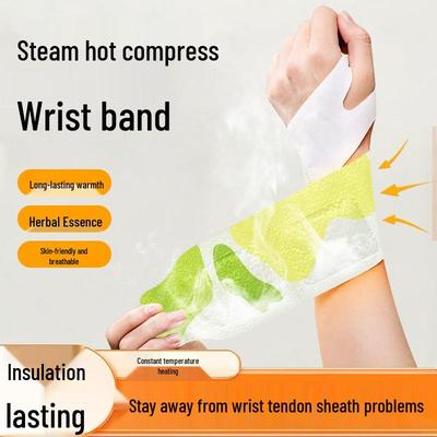 Self-Heating Wristband: Steam Compress for Hand Discomfort Relief