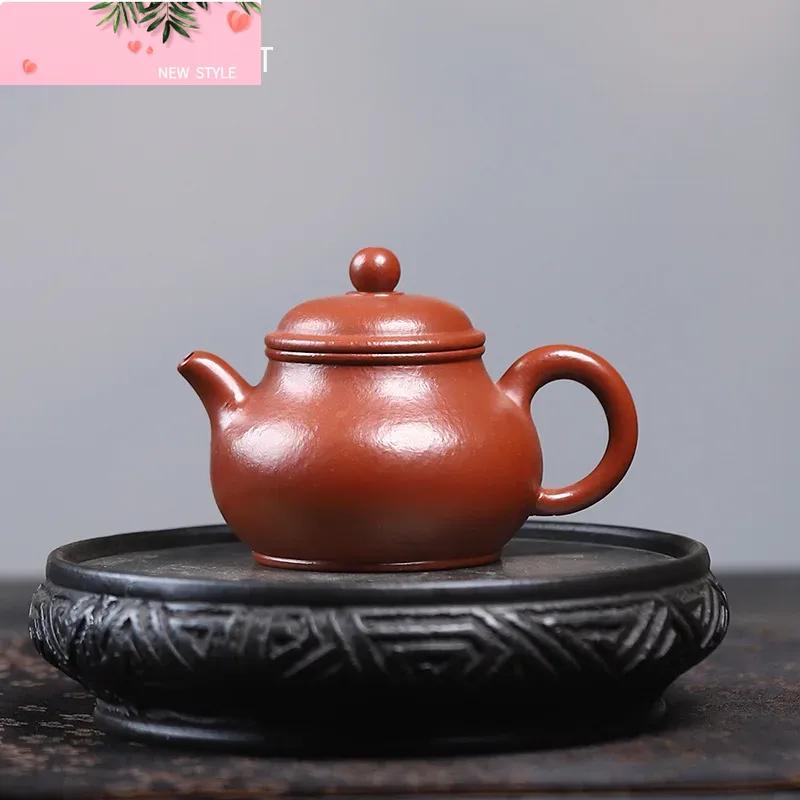 80ml Small Capacity Chinese Yixing Purple Clay Teapot Kettle Beauty Tea Infuser Famous Handmade Tea Pot Authentic Zisha Tea Set