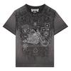 BUCKAROO Single Vintage Artwork Short Sleeve T-Shirt Gray