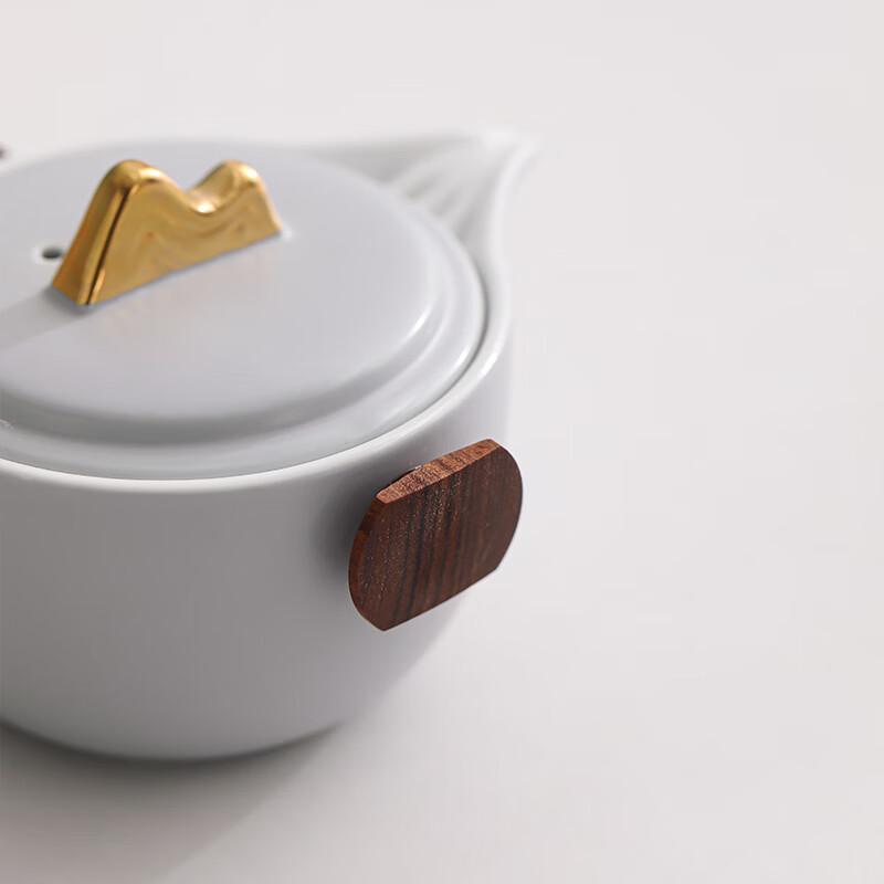 Lan Tai Mountains & Rivers Portable Ceramic Kung Fu Tea Set