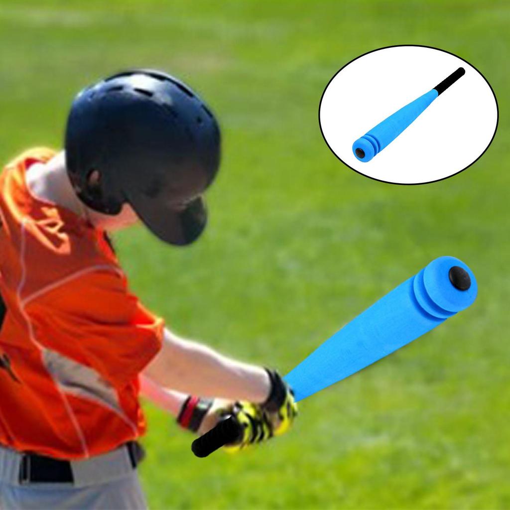 Mini Sponge Baseball Bat Toy Sporting Goods Training Set Educational with Rack 2