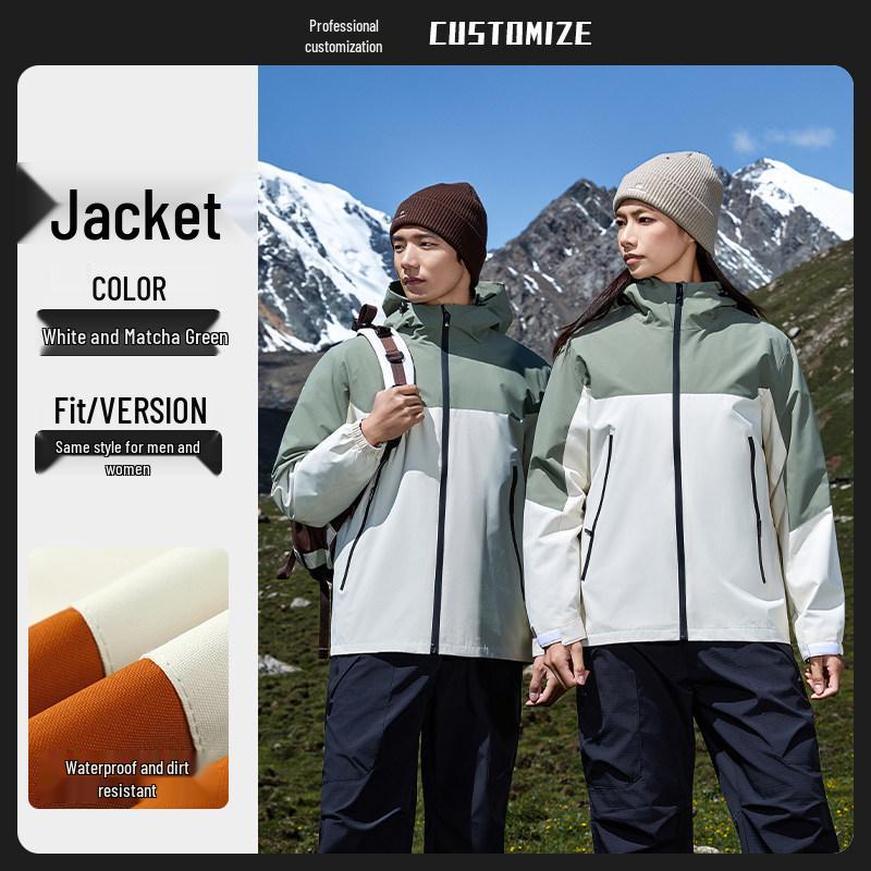 Men's Custom Logo Anti-Static Thickened Windproof Work Jacket for Autumn and Winter