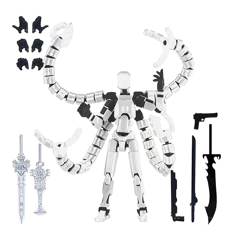 

Доктор Осьминог 13 Серия щупалец Игрушки Экшн-фигурки 3D-печатный манекен-муляж Многосуставная экшн-фигурка Настольное украшение