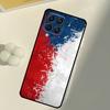 Czech Republic Flag For Samsung Galaxy M54 M21 M33 M53 M13 M12 M32 M52 M11 M31 M35 M55 M15 M14 M34 M06 M16 Case