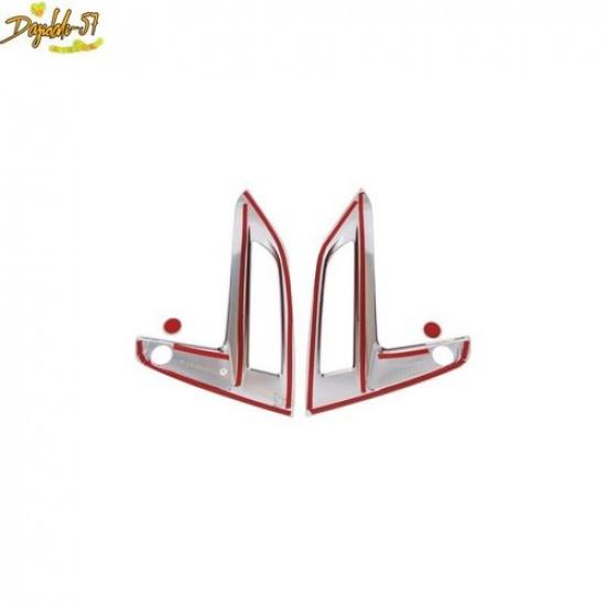 Front Bumper Fog Light Guard Cover Trim Accessories For Nissan Sentra -