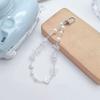 Stylish Phone Strap Trendy Phone Charm Portable Beaded Phone Chain Alloy Material Beads Phone Pendant for Girl and Women