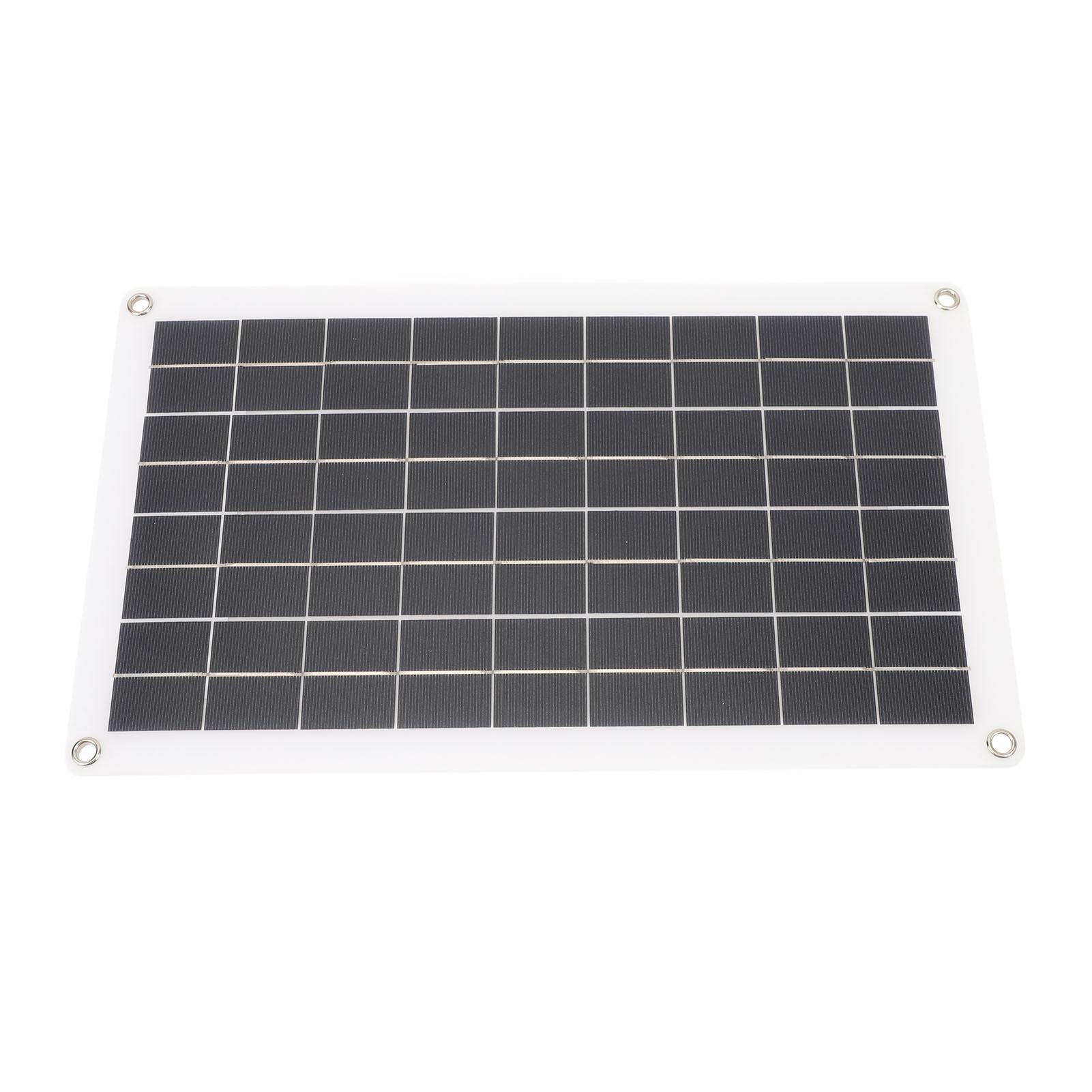 

Комплект солнечных панелей мощностью 20 Вт, монокристаллический портативный солнечный элемент с водонепроницаемым контроллером для автомобиля, лодки