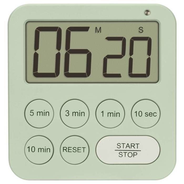 TFA Dostmann Digitaler Timer und Stoppuhr Minuteur vert numérique