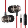 Turbo Heavy Bass Metal In-Ear Earphones with Mic and Wired Control for Mobile Phones and Computers.