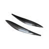 Mercedes CLA W117 Carbon Fiber Headlight Eyebrow Stickers - Modified Car Eyelid Kit