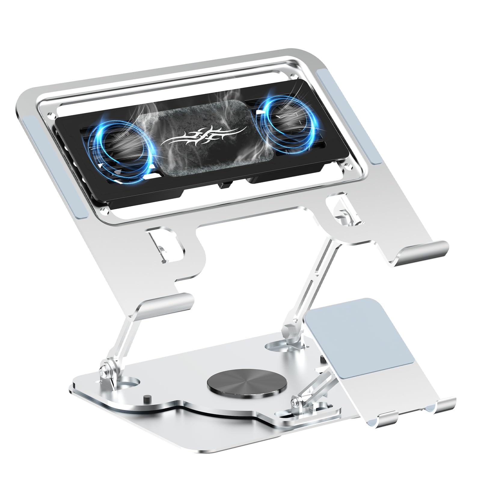 

New for 2026 - Peltier element cooling fan - Laptop cooling pad, small, detachable, quiet, Peltier cooling, 2 cooling fans, 2-stage cooling, adjustabl