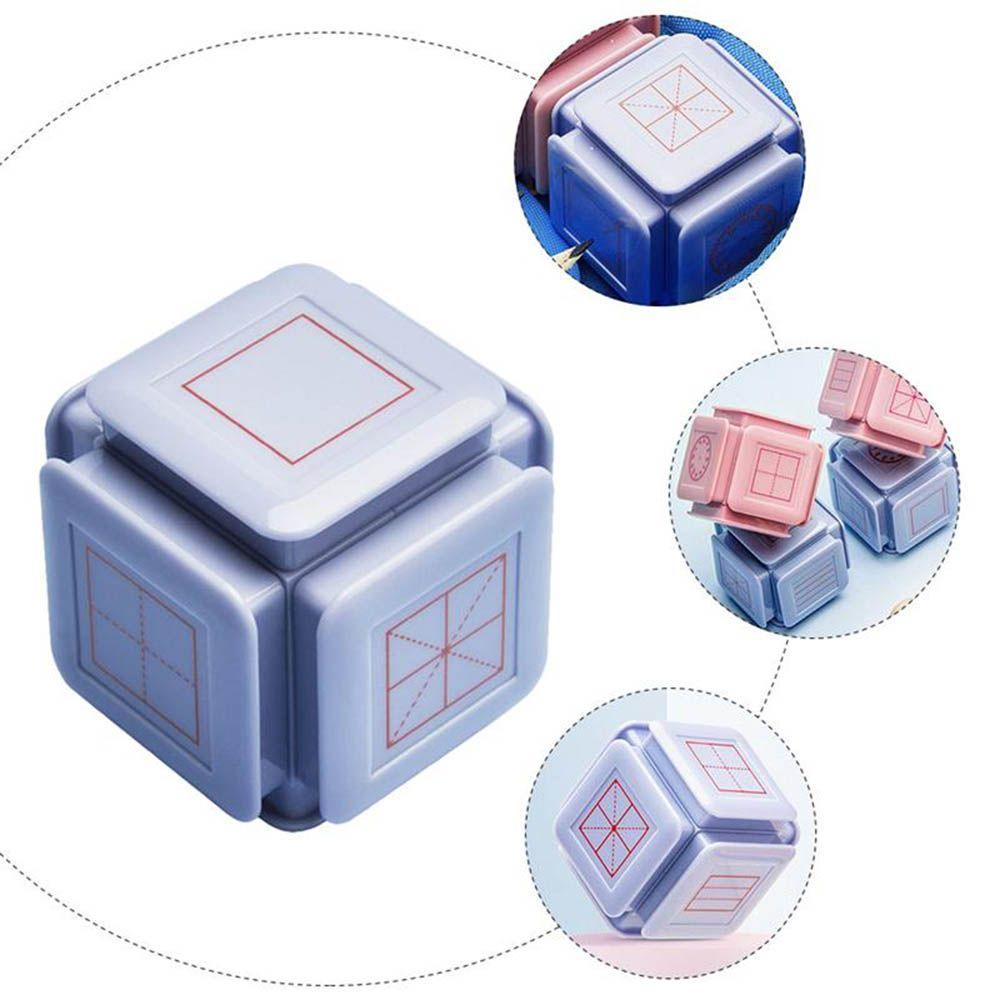 Recognition Clock Dial Kids Educational Stamper Teaching Seal Early Education Seals Clock Stamp