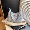 Fashion diamond chain bag women's summer new commuter versatile underarm bag shoulder messenger bag