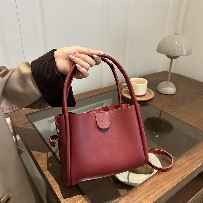 Hochwertige Modetasche Damen Nischen-Umhängetasche Ausländischer Stil Einfache Lässige Beuteltasche Damen