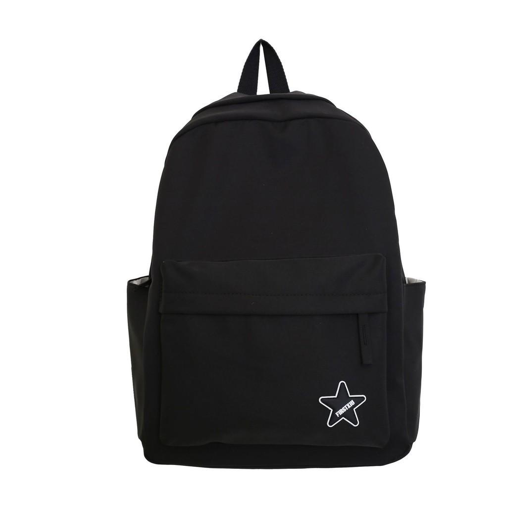 

Japanese Style Girl Backpack Korean Fresh Cute Soft Sister High School Student Shoulder Bag чёрный