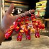 2026 Year Of The Horse, Get Rich Immediately Keychain Pendant Cartoon PVC Soft Rubber Doll Zodiac Lucky Horse Bag Pendant