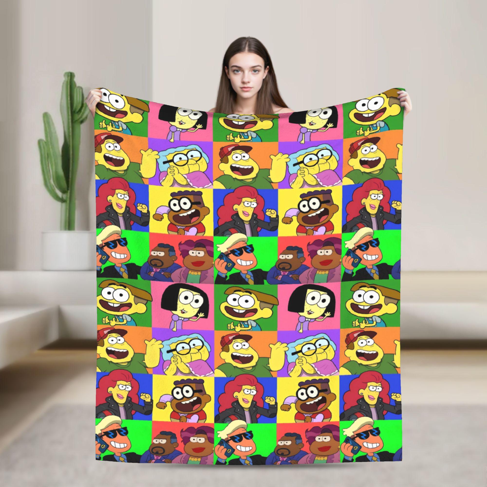 

Big City Greens Super Warm Blanket Children Plush Throw Blanket Aesthetic Bedroom Flannel Bedspread Sofa Bed Cover 75cmx90cm