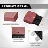 6PCS Manual Reset Low Circuit Breaker Blade Fuse E37-5A 10A 15A 20A 25A 30A Mini Fuse Circuit Breakers for Car Truck RV Automotive Marine Boat