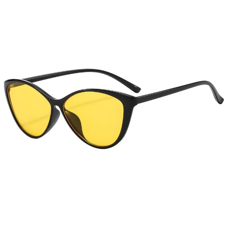 2025 Vintage Women Outdoor Sunglasses Eye Cat Shades Brand Designer Sun Glasses Black Lense Travel Party Sunglasses UV400