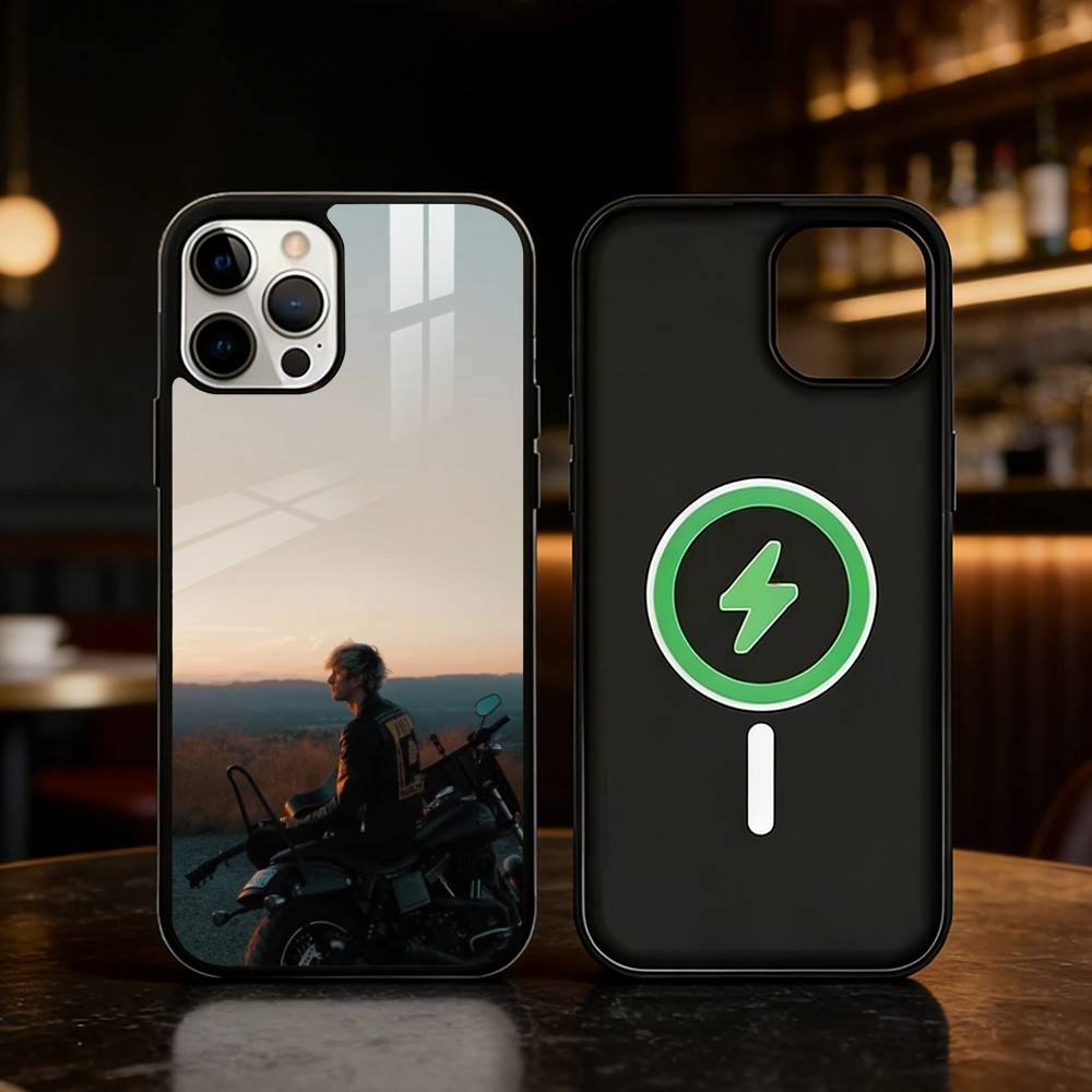MGK LOST A-AMERICANA Phone Case For iPhone 17/16/15/14/13/12/Plus/Pro/Max for Magnetic Wireless Charging