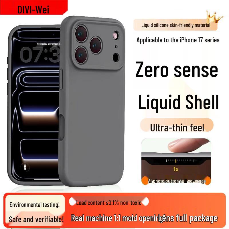 First Guard Zero-Feel Flüssigsilikon iPhone-Hülle