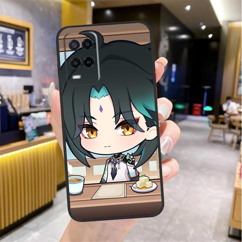 Genshin Impact Xiao Case For Oppo A96 A76 A16 A17 A18 A60 A80 A40 A38 A58 A78 A98 A94 A74 A54 A15 A57 A77 A5 Pro