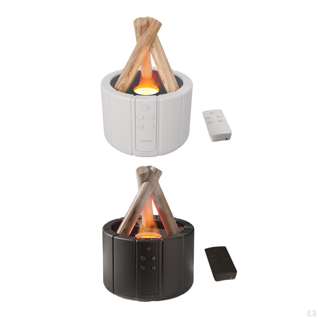 Flame Diffuser Humidifier Electric Aroma 250ml Essential Oil Air for