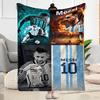 Messi 32 Blanket Durable Comfort Suitable for Seaside Office Couch All-Season Use Stylish Decor Birthday Christmas Gift Blanket