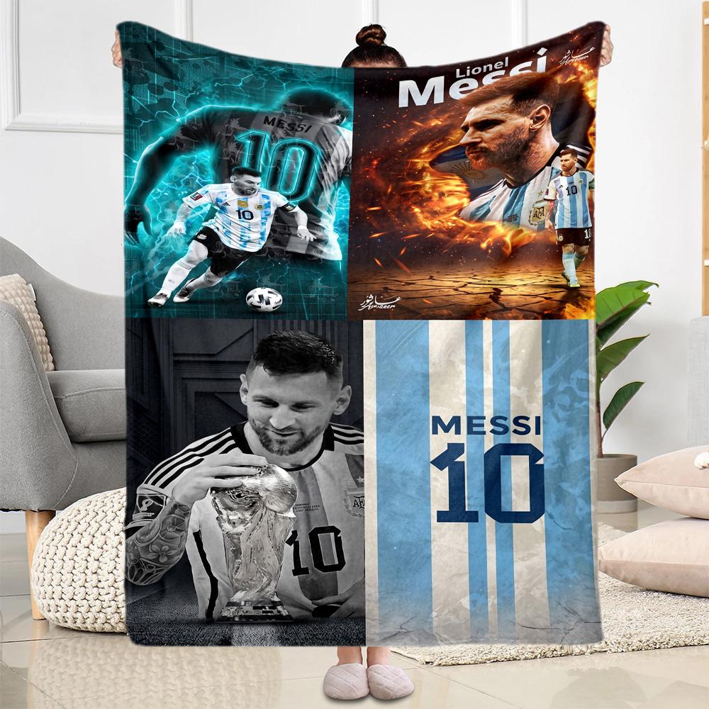 Messi 32 Blanket Durable Comfort Suitable for Seaside Office Couch All-Season Use Stylish Decor Birthday Christmas Gift Blanket