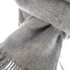 HERMES  H393700T_04  Scarf gray cashmere Women