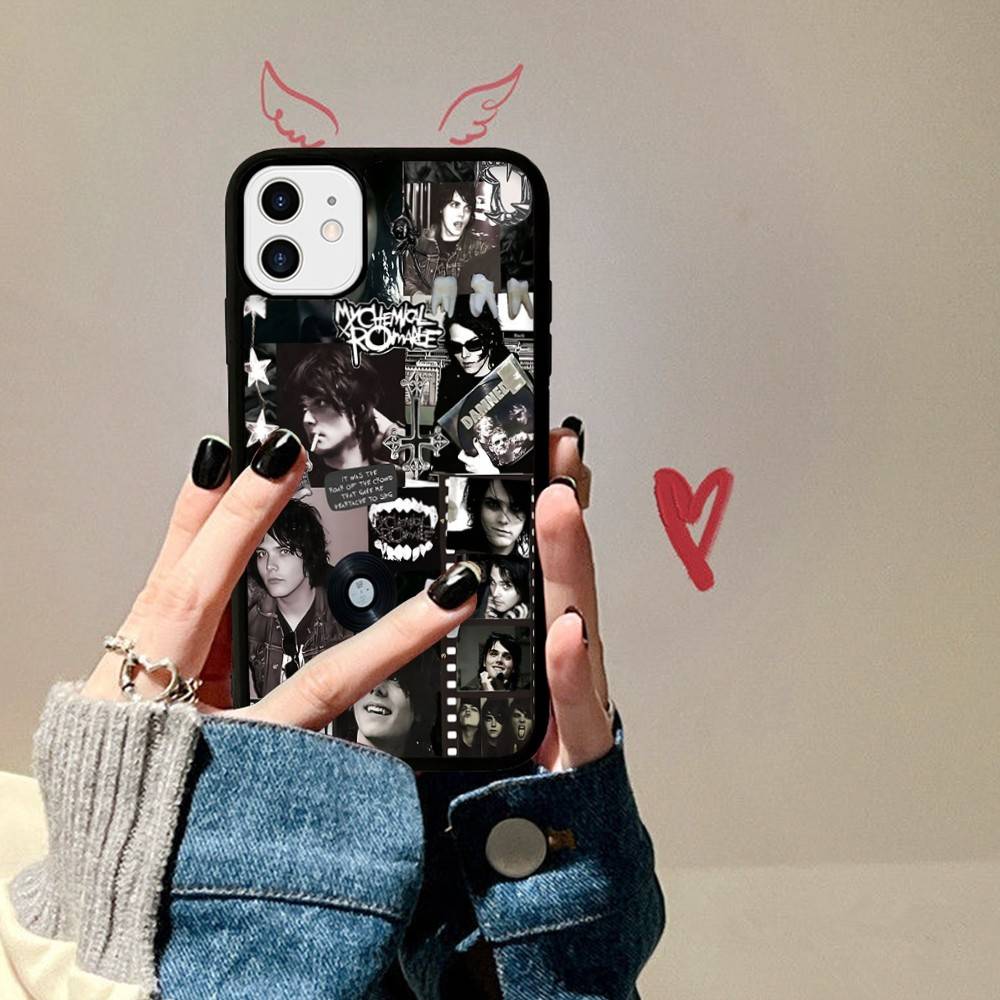 Rock Band M-My C-Chemical R-Romance Phone Case For IPhone 17 16 15 14 13 12 11 Pro Max Plus MiNi 17Air PC+TPU Armor Cover
