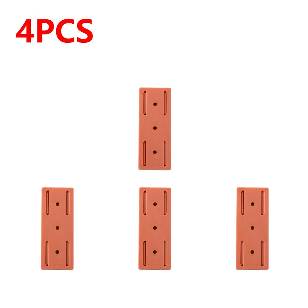Wall Mounted Socket Holder Fixer Patch Self-Adhesive Power Socket Strip Fixator Punch-free Plug Socket Organizer for Home Office