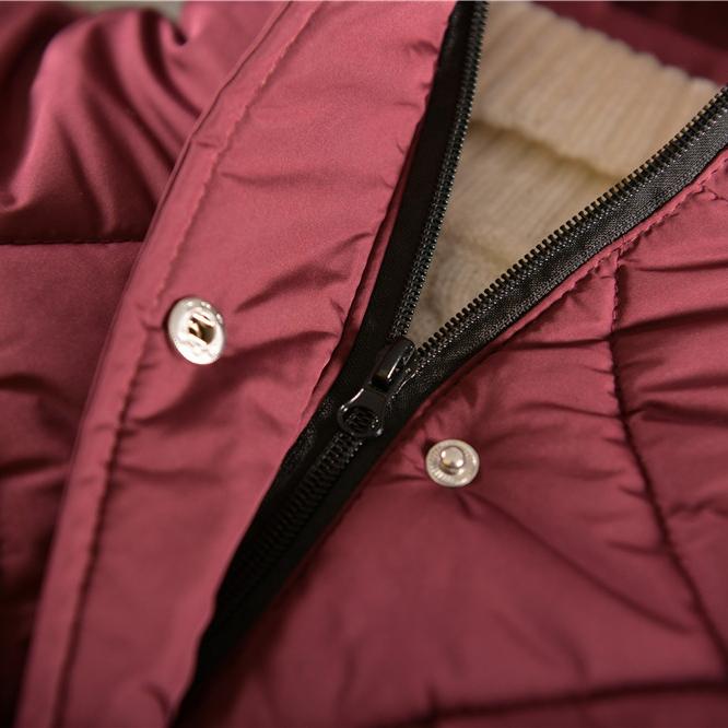 Dziecięce Dziewczęce Kurtki Pikowane Kurtka Dziecięca Gruba