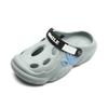 Two-wear hole shoes men's summer 2025 new outer wear trend, anti-skid beach thick-soled bag head slippers