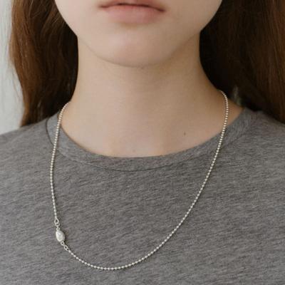 NORMALLEE [Argent925] Collier à Clip Boule