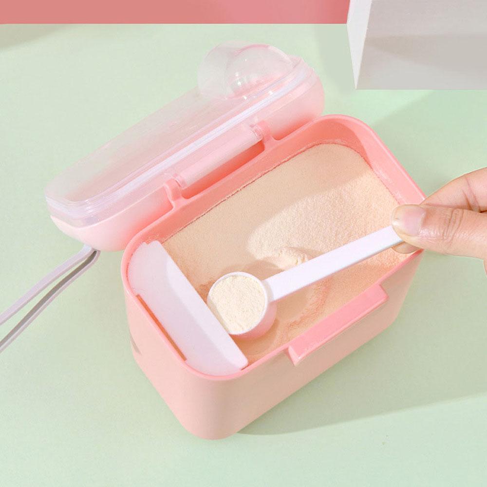 Portable Infant New Baby Milk Powder Box Essential Cereal Food Storage Box Toddle Snacks Container