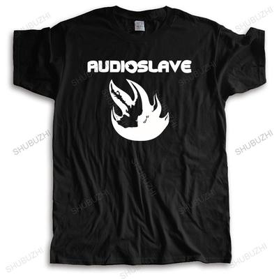 Pánské tričko pánské bavlněné tričko Audioslave - Klasické logo tričko Černé Bílé unisex potisk volné tričko pro teenagery cool topy