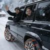 Schneeketten für Auto 5 Stück Reifen Auto Traktionshilfen Reifenkette für Autos für SUV LKW Pickup Van Limousinen 165-275mm Winter