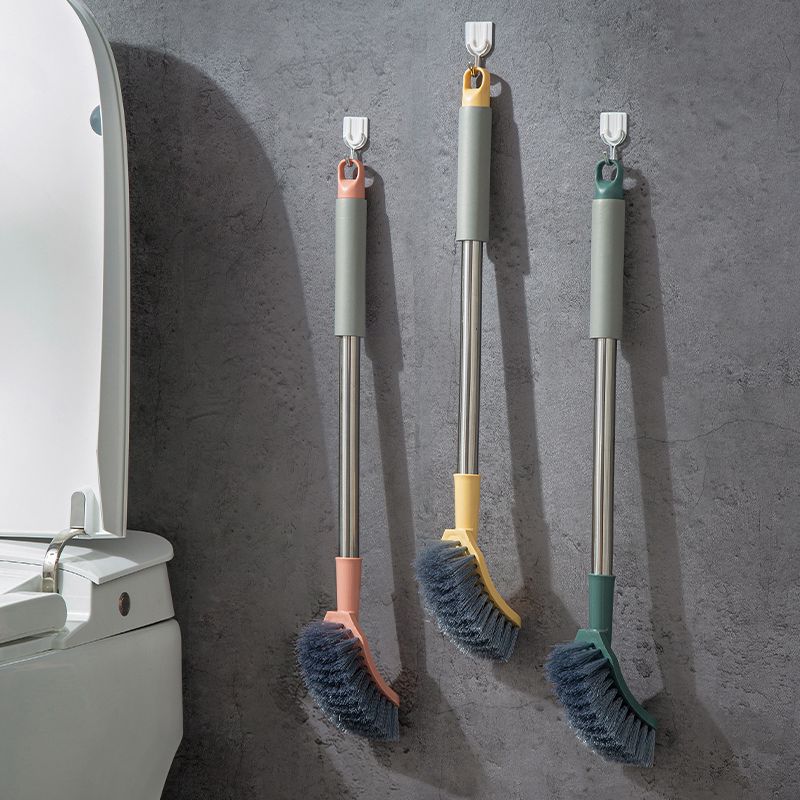 Toilet Brush Household Toilet Wall Mounted Cleaning Tool Toilet Brush Set No Drilling Long Handle Brush