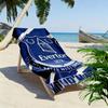 Custom Name Everton FC Print Beach Towel, Large Soft Quick Dry Towel for Beach Camping Swimming_xia