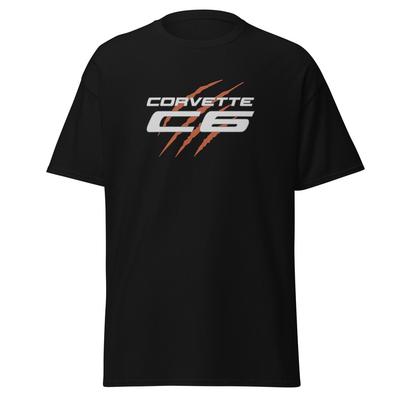 T-shirt Premium Per Appassionati di Auto Chevrolet Corvette C6 Regalo di Compleanno