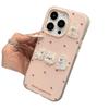Spring and summer full screen love puppy stickers are suitable for Apple 11Promax mobile phone case IP11 large hole two-in-one jelly.