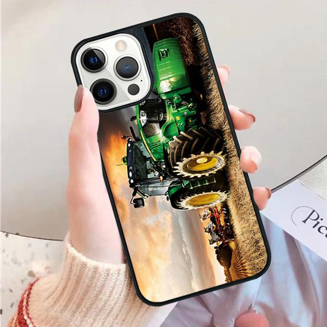 Farm Vehicle Tractor Phone Case Cover For iPhone 17 Air 15 16 14 Plus 11 12 13 Pro Max Apple max