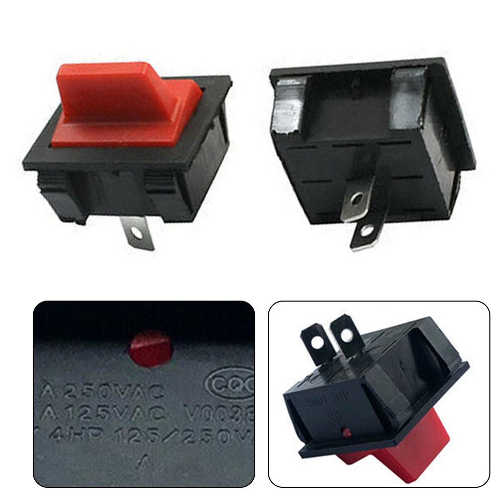 Engine Stop Rocker Switch with 2 Pin Terminals for Controlling Household Appliances Treadmill Coffee Pot Generator