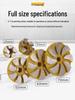 Diamond Stone Grinding Disc for Angle Grinders - Ideal for Cleaning, Shaping, and Leveling Surfaces