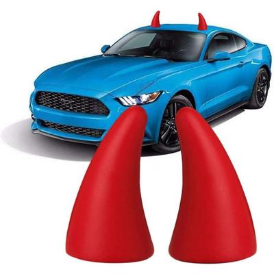 Dekorace střechy auta 3D stereo nálepka na auto roztomilá osobnost rohy démona roztomilá protikolizní nálepka potřeby pro vnější dekoraci