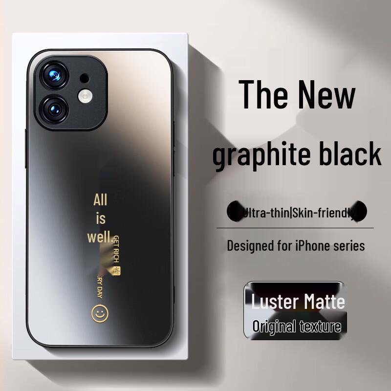 SHIYONG Light-sensing Gradient iPhone Case 6.1 inch