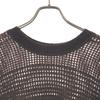 08sircus Mohair Blend Mesh Knit vest Brown Women Used