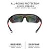 Polarized sports glasses, prescription glasses Windproof and UV-resistant hiking sunglasses Cycling goggles with high-definition, anti-fog lenses