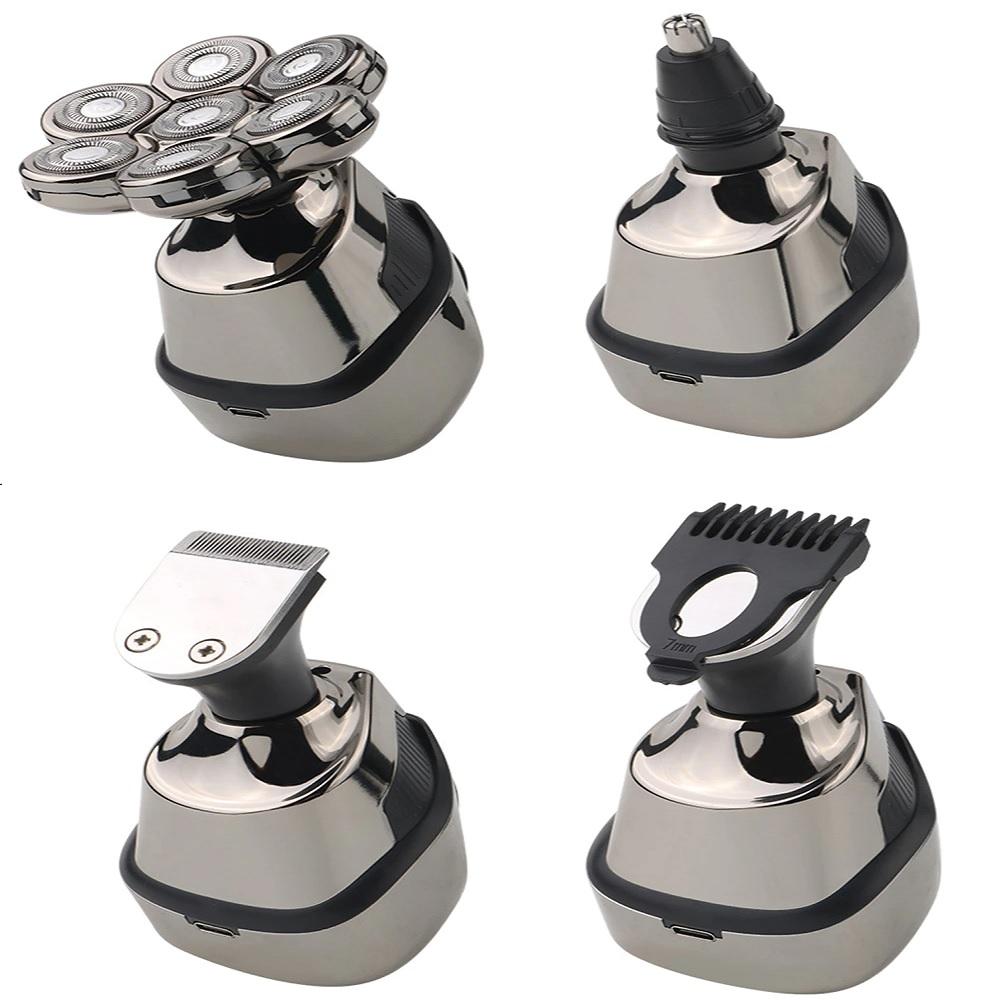 7D trådløs Shever-hårtrimmer for menn